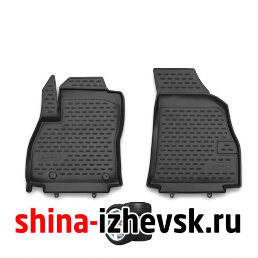 Коврик Autofamily коврики в салон для FIAT Fiorino, 2008-  2 шт. ) в Ижевске
